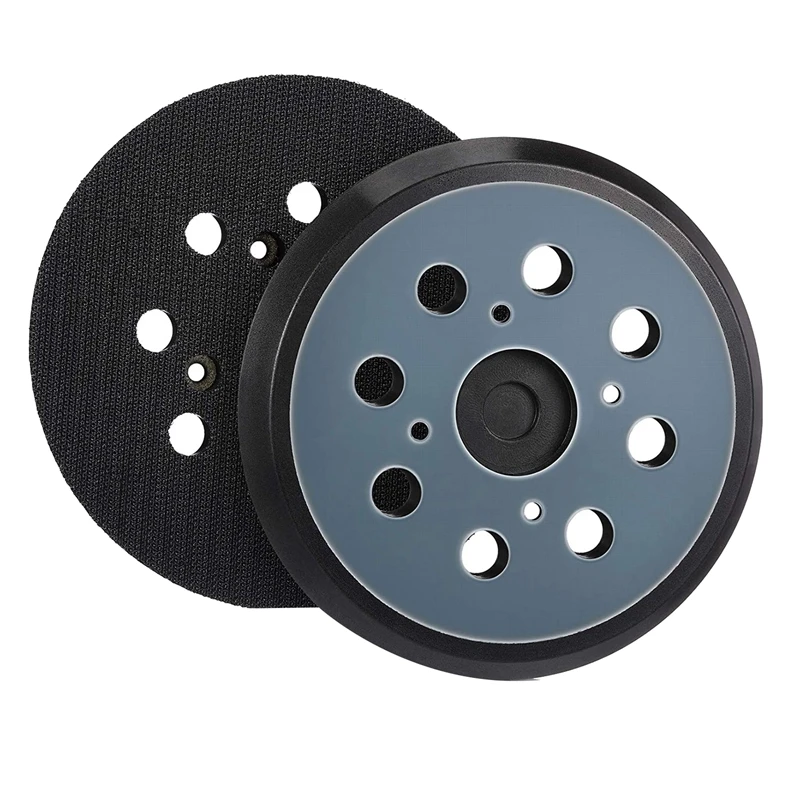 

2 Pcs Sander Replacement Pad 8 Holes 5 In Sanding Discs Hook And Loop Sanding Discs Sanding Pad Track Sander For Ryobi