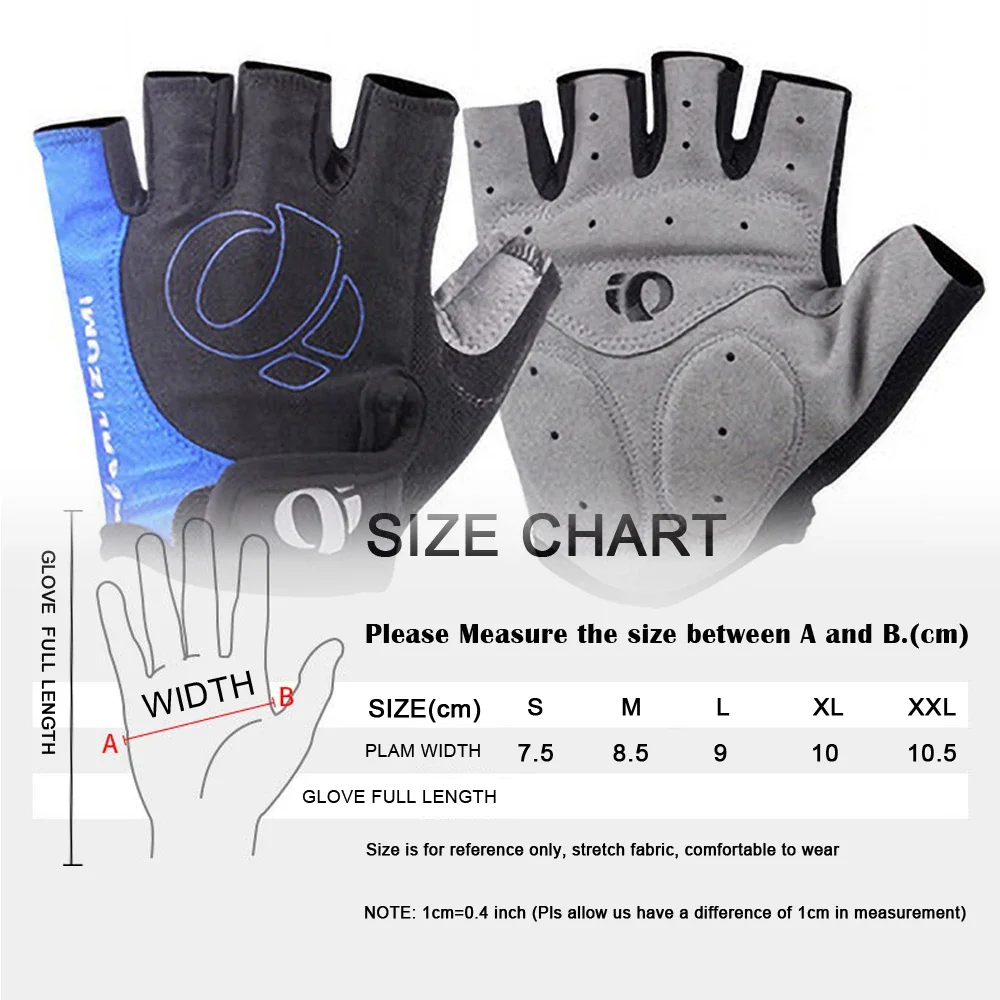 Half Finger Cycling Gloves For Men Women Anti-Slip Anti-sweat Bicycle Gloves Anti Shock MTB Road Bike Sport Moto Gym Gloves RG05 6