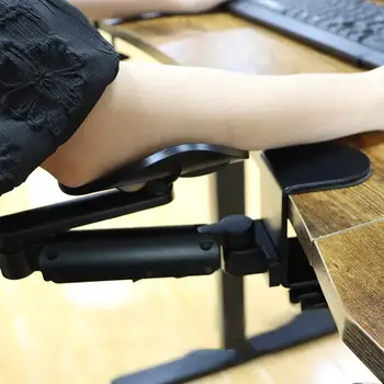 다기능 책상 팔걸이 지지대, 내구성 조절 가능한 손목 지지대, 컴퓨터 의자 마운트 키보드 팔걸이 마우스 트레이