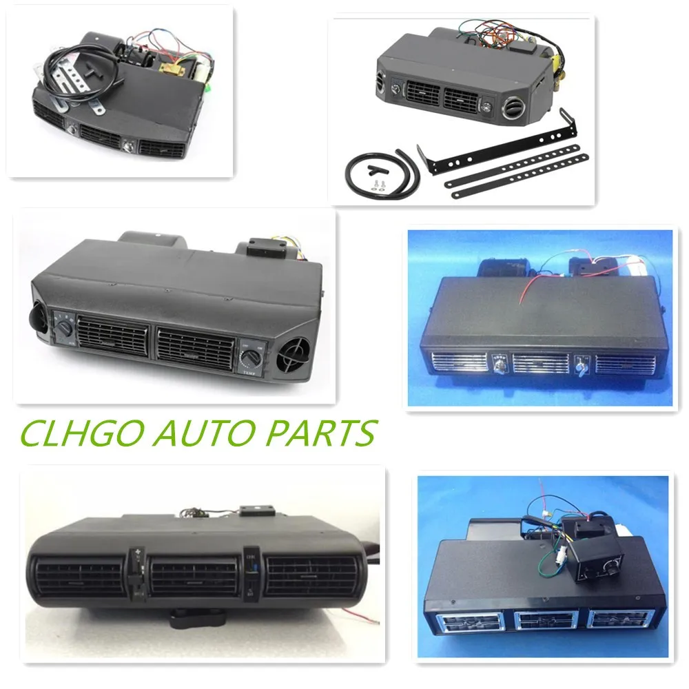 Description Picture 6 of item12V/24V Universal Car Under Dash Cooling air conditioner with electric compressor kit Auto Evaporator Unit For vehicle