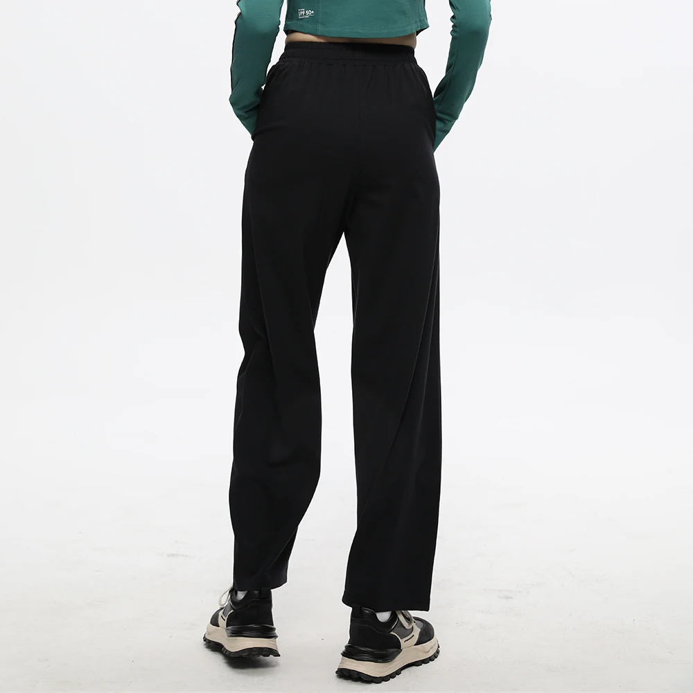 OhSunny Women Sweat Pants 2024 Spring Summer New Fashion Loose Cooling Breathable Wide-leg Trousers Anti-UV UPF50+ Slimming Thin