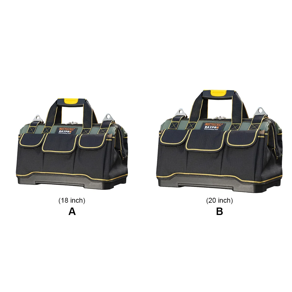

Tools Bag Storage Pouch with Pockets Toolkit Multimeter Organizer 18inch