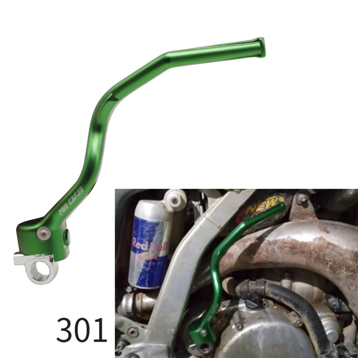 

Кованая педаль стартера для Kawasaki KX250F KX 250F KX450F KX 450F KLX450R KLX 450R KX85 KX85 2001-2020
