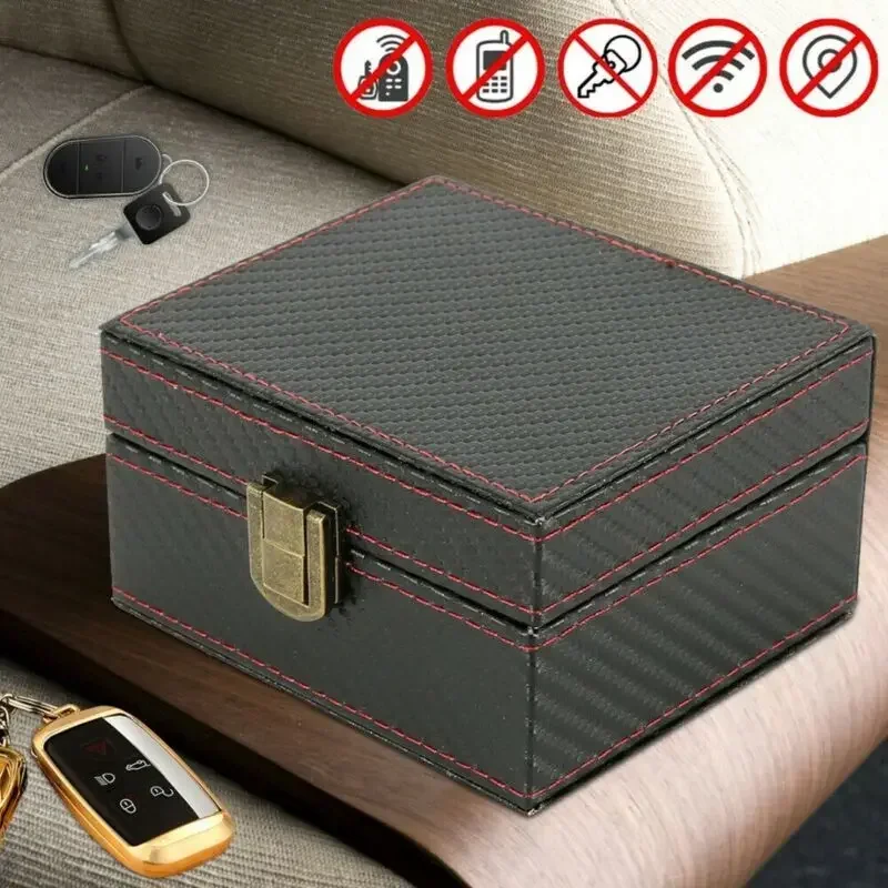 Custodia per blocco segnale chiave auto Faraday Cage Fob Pouch borsa
