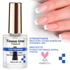 Tinovo Uno 12ml Nail Hardener Advanced Formula Strengthener Nail Growth System Base Coat Air Dry Clear Nail Lacquer Polish Care 2