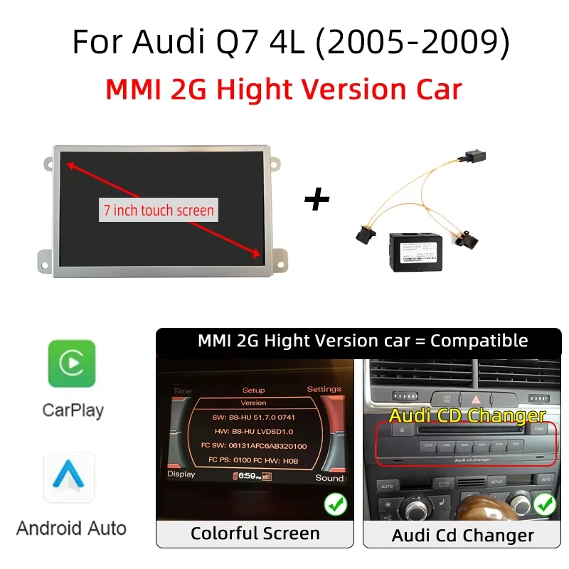 Q7 MMI 2G 2005-2009
