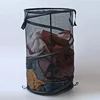 Large Oxford Foldable Dirty Cloth Basket Convenient Floor standing Mesh Breathable Handheld Cloth Foldable Storage Basket 1