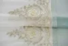 1PC Poetic Flower Washing Rope Embroidery Bead Color Matching Window Screen Simple European Style Partition Screen Curtain 4