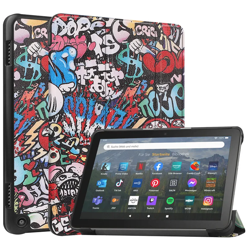 Premium Trifold Magnetic Leather Smart Cover