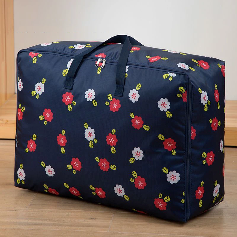Portable Underbed Storage Boxes For Clothing Quilt Home Tidy Storage Bag Multi Color Travel Luggage Organizer Container S M L