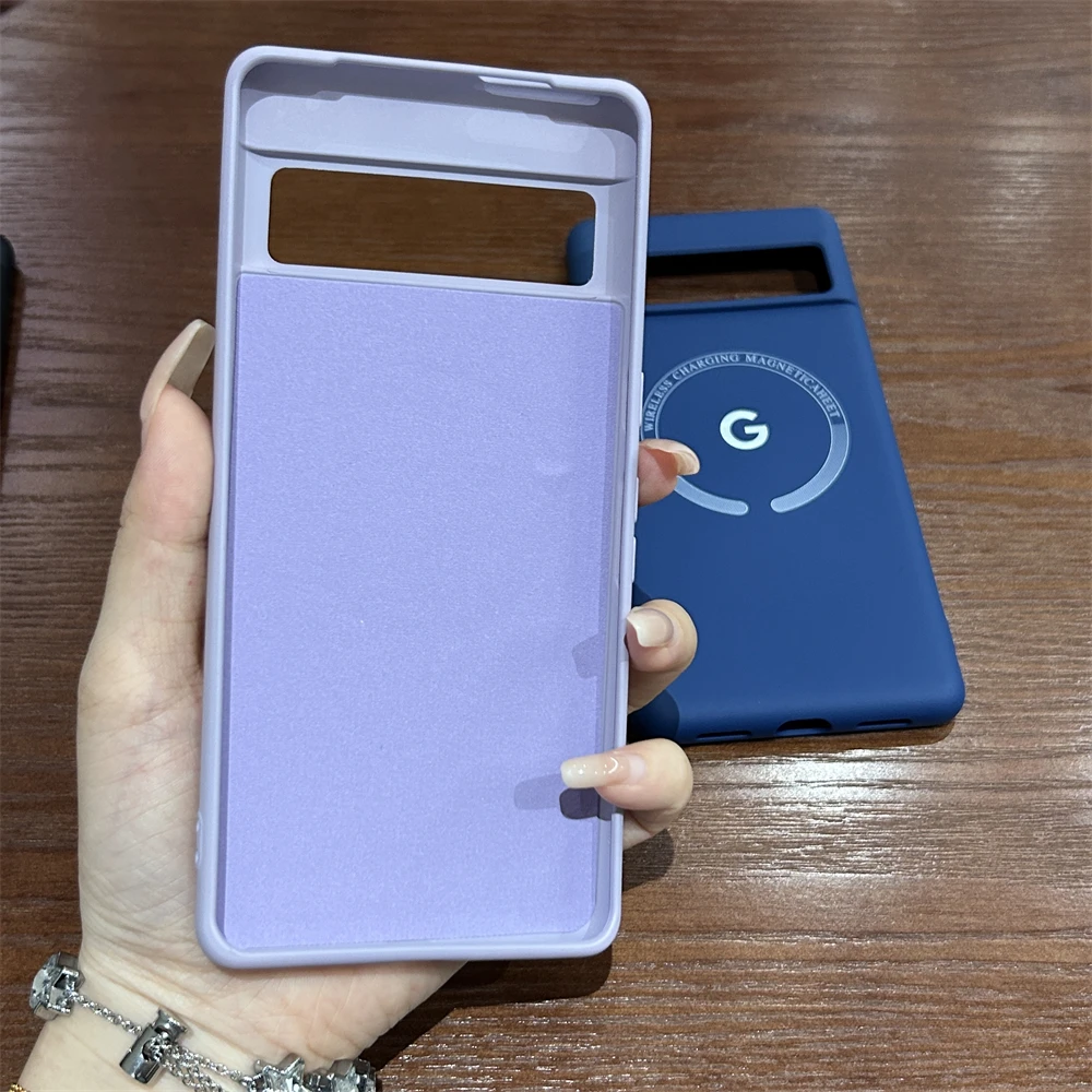 Silky Soft Silicone Magnetic Wireless Charging Protective Case