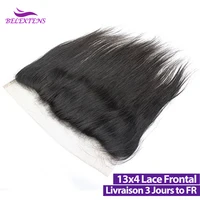 13x4 Transparente Dentelle Frontale 14 à 24 Pouces 100 % Humains Cheveux Pré-épilés Naissance de Cheveux Naturelle avec Bébé Cheveux 3 Jours Livraison 1