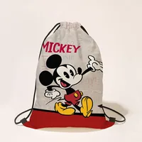 Disney Mickey Mouse Storage Bags Anime Printing Makeup Bag Cute Pouchs Bag Cartoon Women Mini Cosmetic Bag Custom Pattern Gifts 4
