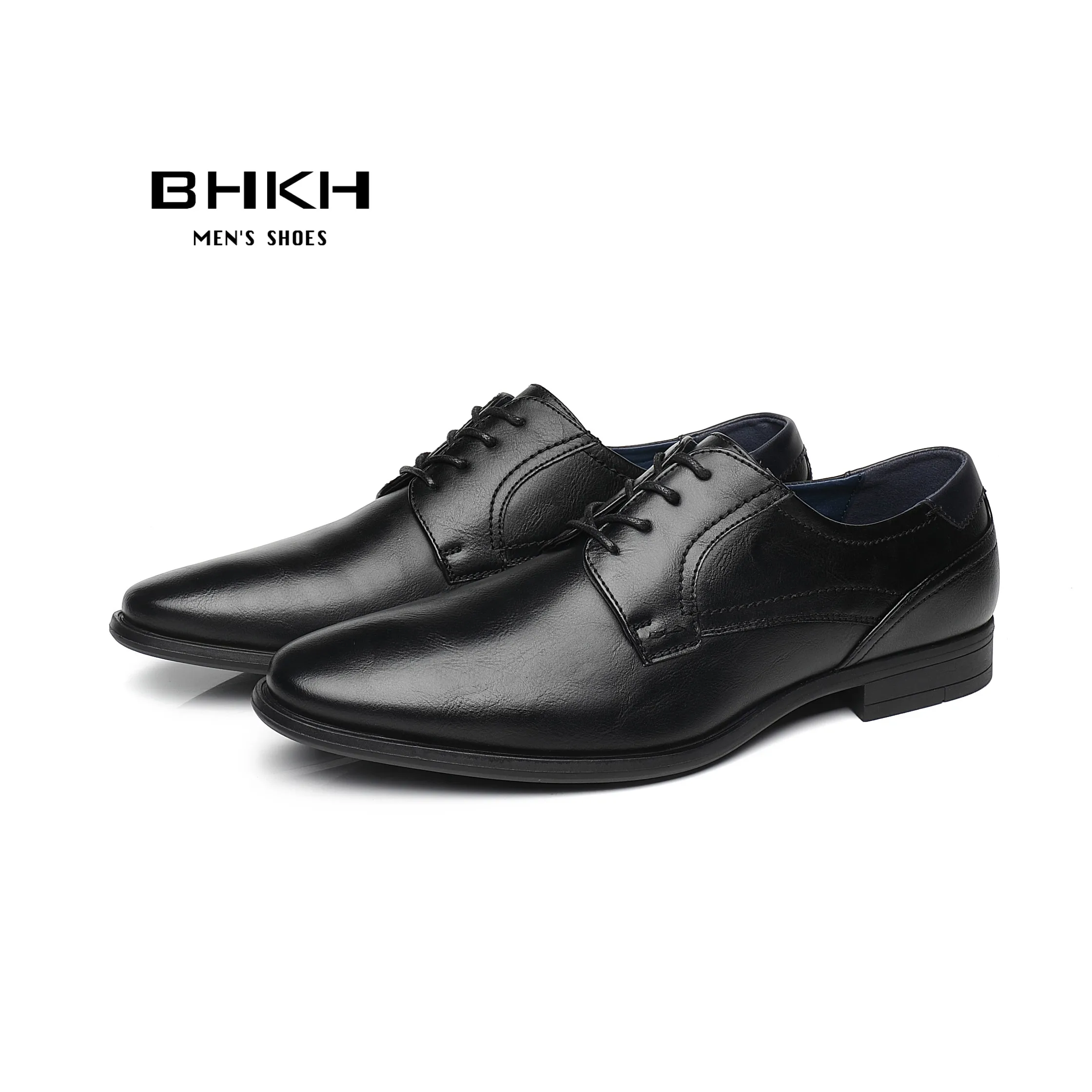 BHKH Men Casual Shoes 2024 Autumn Fashion Leisure Walk Footwear Lace-up Classic Men Shoes New Men Casual Shoes