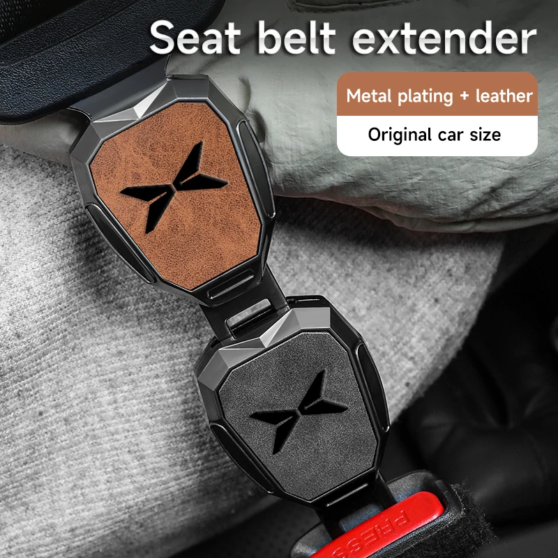 Car Seat Belt Clip Extension Safety Lock Buckle Extender Plug For Xpeng P7 G3 G3i G9 P5 X2 N5 F30 H93 Beta