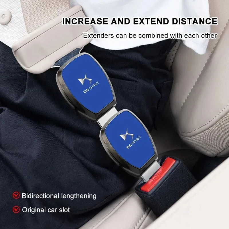 Elegant and Aesthetic Car Safety Belt Extension Buckle