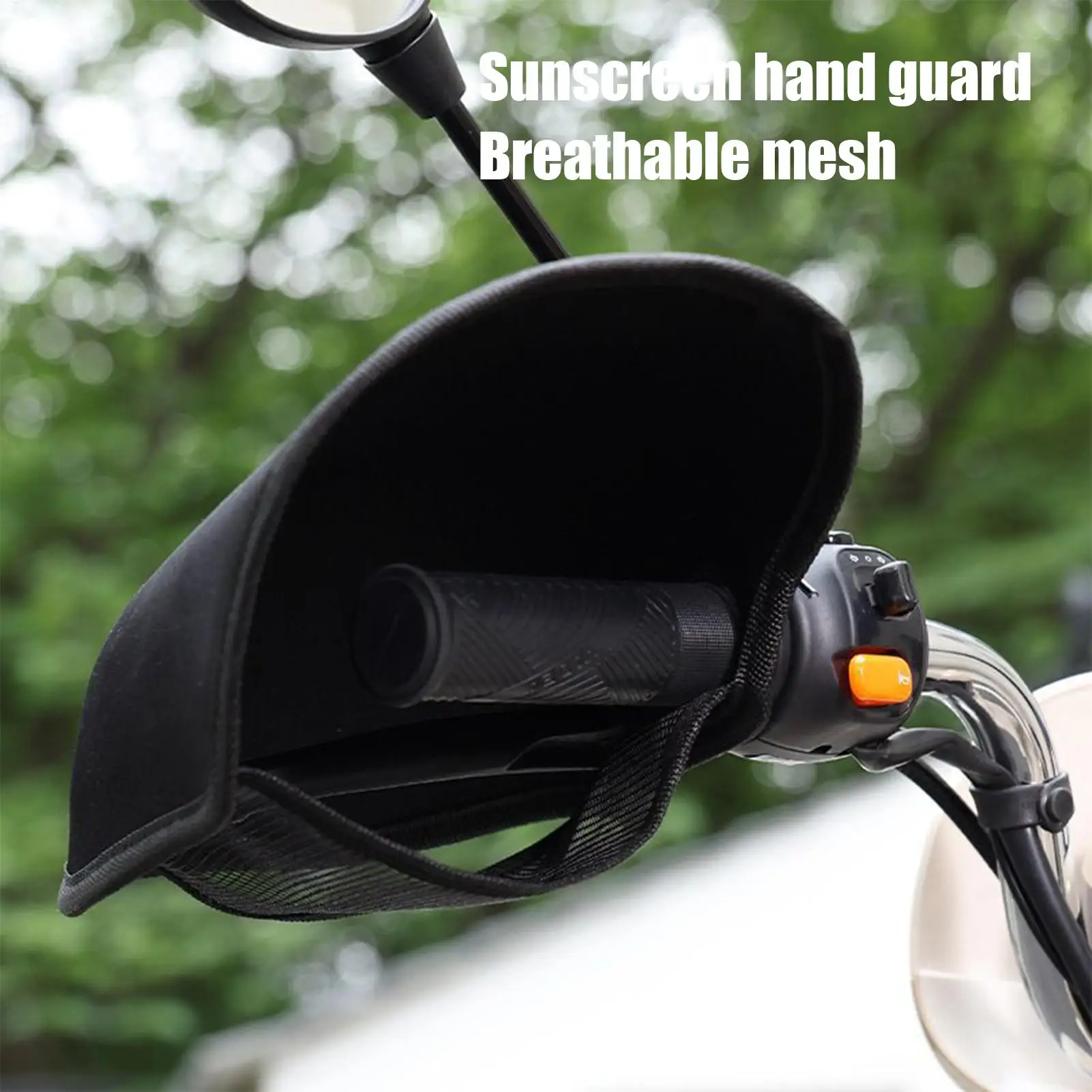 Motorcycle Handlebar Muffs Sun protection Motorcycle Sunscreen Gloves Grip Hand Sunshade Windproof Motorcycle Hand Covers