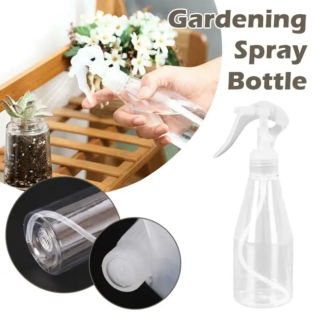 200 Ml Üres Spray -Palack Töltelék Kézzel Szivattyú Permetező Köd Folyékony Háztartási Virágkert Öntözőkészülék - Image 3