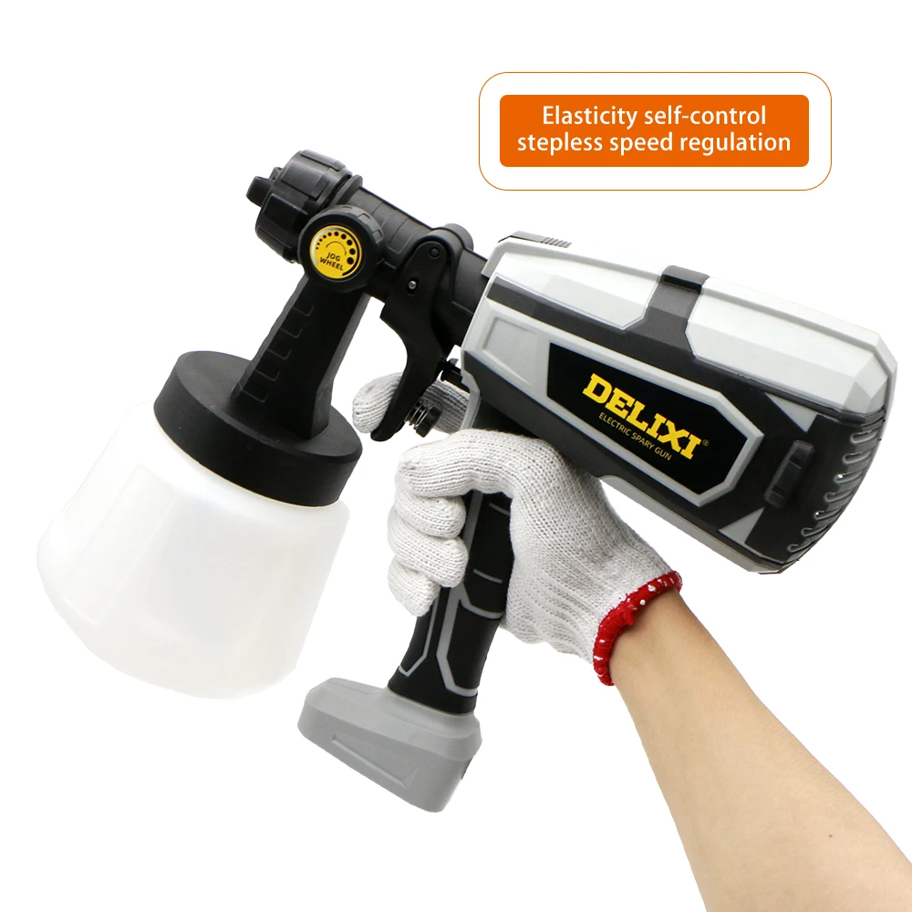 DELIXI-600W/1000ml Ʈ й  HVLP   , EU/US ÷ 5   diy  