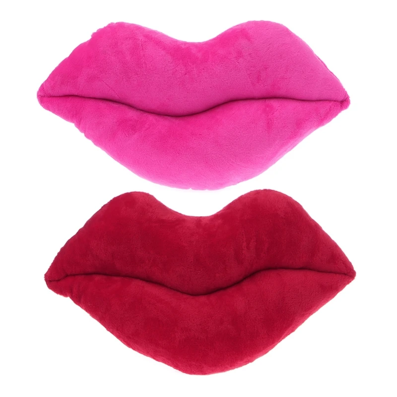 

Big Lips Cushion Pillow Stuffed Plush Toy for Doll Car for Seat Valentine's Day Dropship