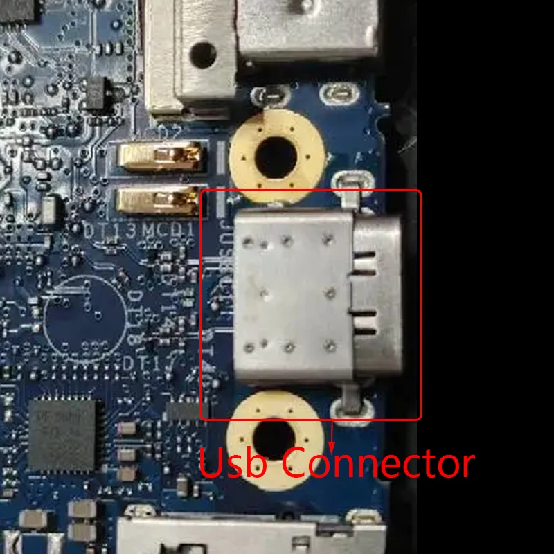 1-10 шт., разъём USB Type-C постоянного тока для DELL Latitude 13 7420 5320 14 5420 5430 15 5520 5530 5521