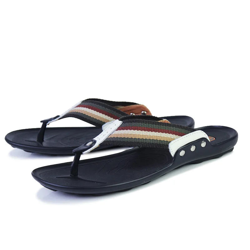

Comfortable Slippers Men Summer Flip Flops for Men Sandals Open Toe Slipper Indoor & Outdoor Flip-flops 38-45 Light Male Shoes