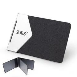 Premium Card and ID Holder - Durable Driver's License and Credit Case Cover, Multifunctional Wallet Style (Black)