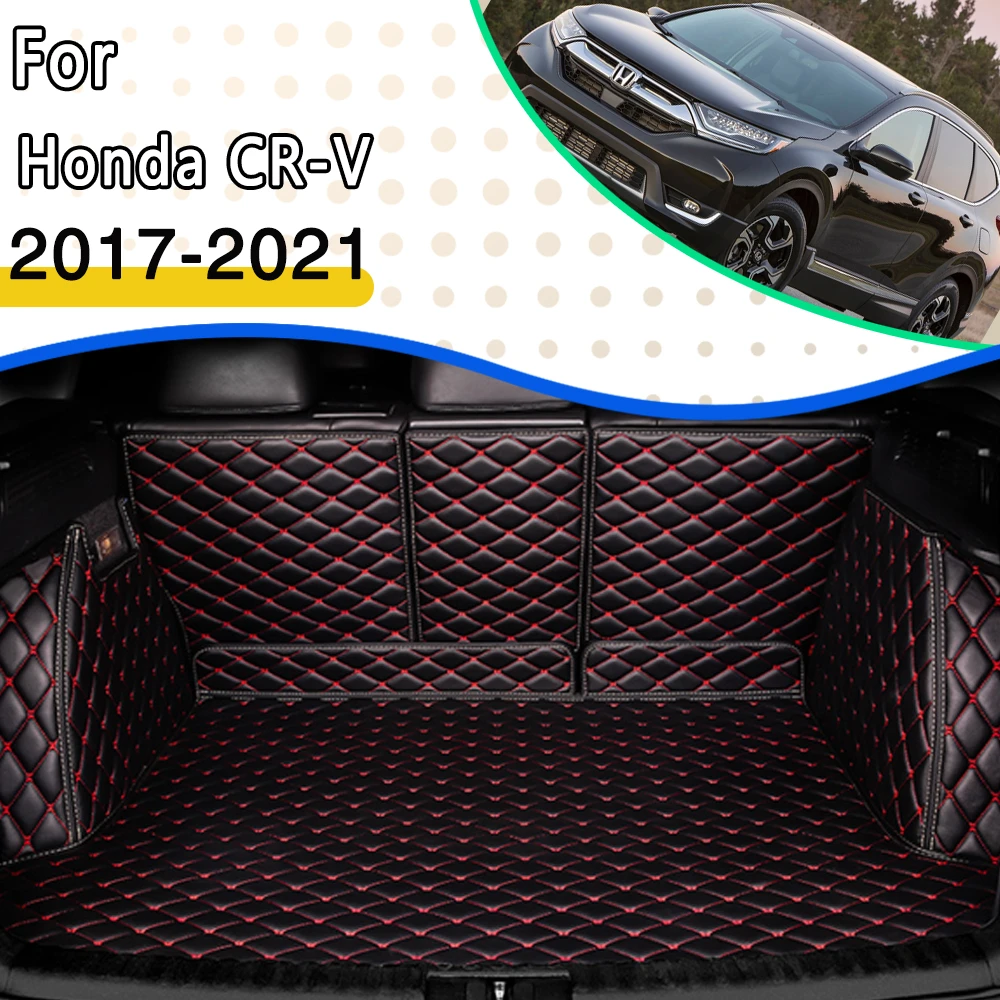 Car Rear Trunk Mats For Honda CRV CRV RW1 RW8 2017 2018 2019 2020 2021