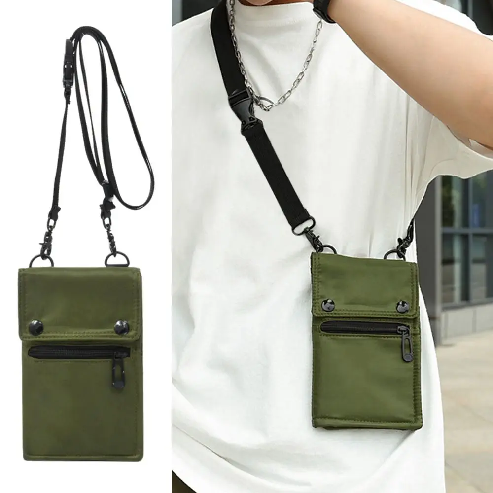 Men Mini Crossbody Bag Phone Pouch Small One Shoulder Male ID Credit Card Case Boy Gift Money Pocket Handbag For Men Tote Bag