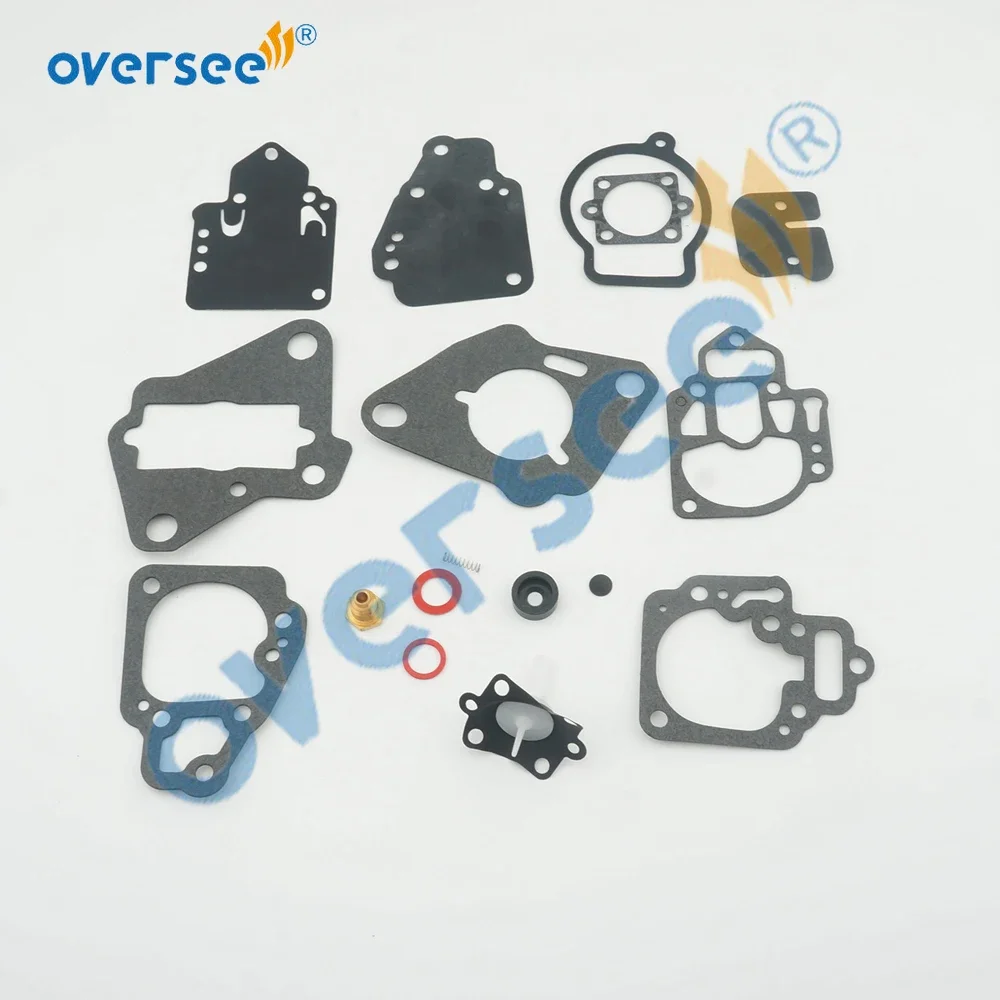 Carburetor Fuel Gasket Kit For Mercury 6 8 9.9 10 15 20 25 HP Replace 1395-9761-1