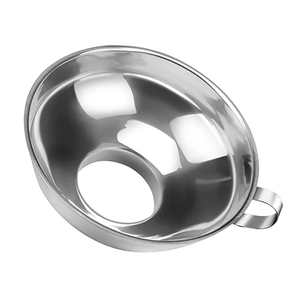 

Dry Wet Ingredients Funnel Large Stainless Funnel Canning Funnel Transfer Funnel Filling Bottles Funnels Kitchen Liquid Funnel