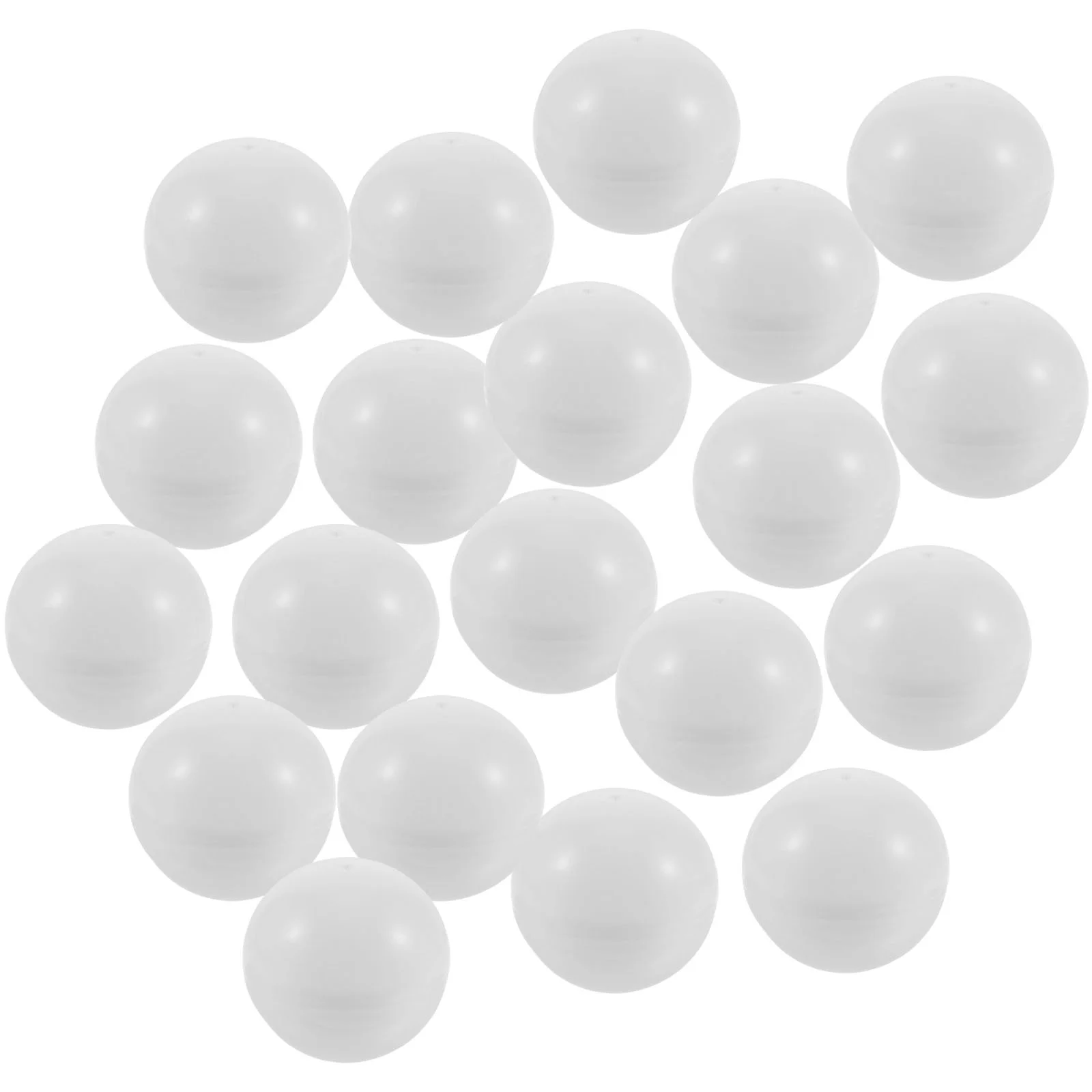 Clear Small Raffle Balls Lottery Party Activity Props for Home Toddler Bingo of Pong Size