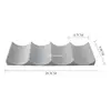 Countertop Storage Wine Bottle Rack Half Arc Stackable Bottle Holder Display Bracket for Kitchen Pantry Cabinet Refrigerator 6