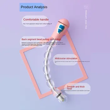 Gay Prostate Massage 12 Speed Anal Vibrator Sex Toys For Men Women USB Charge Vibrator Anal Beads Vibrators Butt Plug Stimulator 5