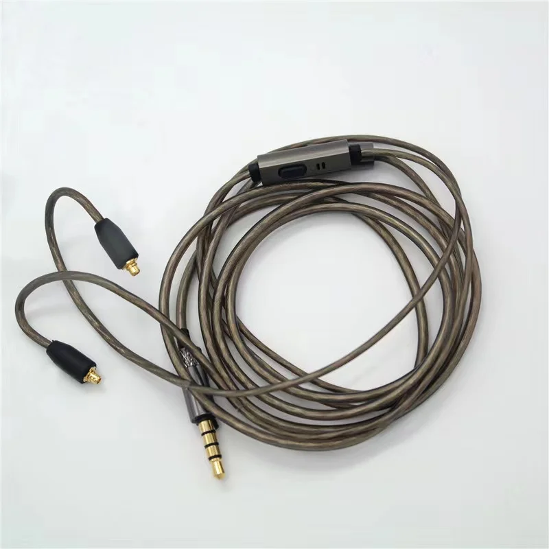 

Запасной кабель для наушников SE215 / SE315 / SE425 / SE535/SE846, регулятор громкости зоны 3,5 мм вертикального типа
