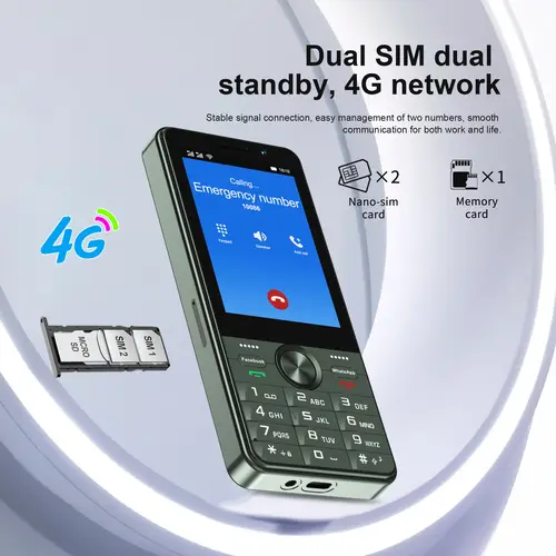 SERVO F25 PRO 4G LTE Smartphone 3.5" Touch Screen Camera 2+16GB Google Play  2500mAh Android 8.1 Button Smart Cellphone Dual SIM - Image 2