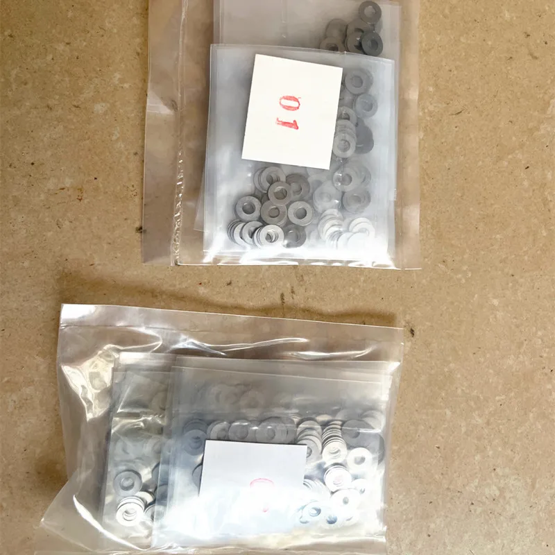 500PCS 3X7 4X8 4X9mm Diesel Fuel Common Rail Injector Pressure Adjusting Washer Gaskets Cumminss STR AOWEI