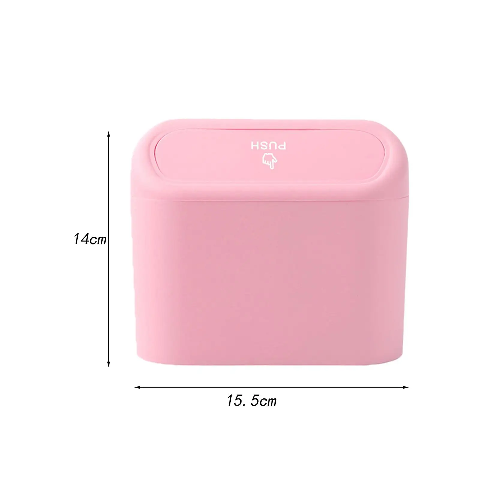 Car Trash Can Mini Auto Dustbin Garbage Organizer