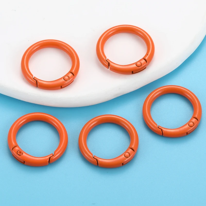 Multi-Colored Alloy Keychain