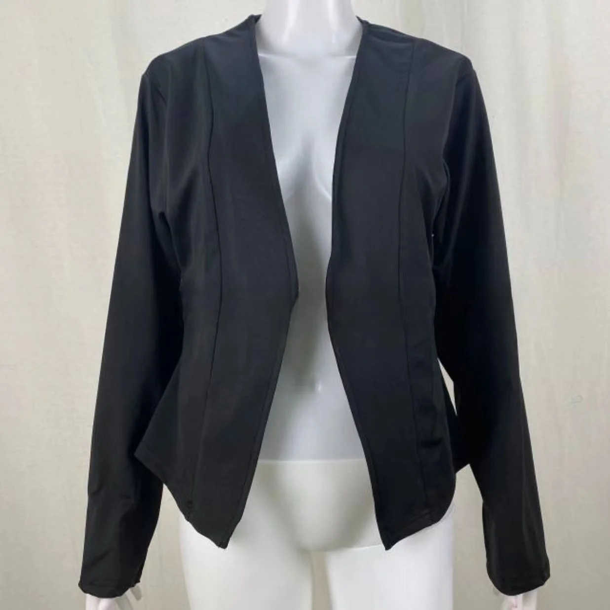 Women Slim Blazer Zip Cardigan Coat