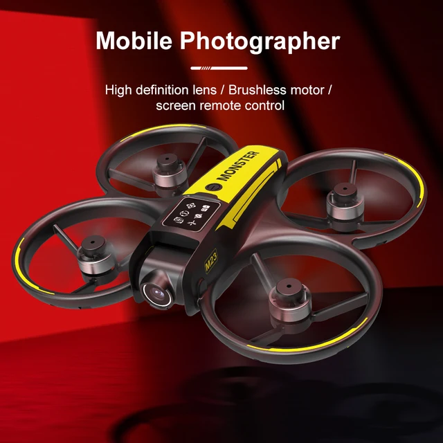 M23 Mini RC Drone 8K HD Camera Screen Control Remote Control WiFi Hold For Selfie And Aerial Shots RC Helicopter For Gifts Toys 2