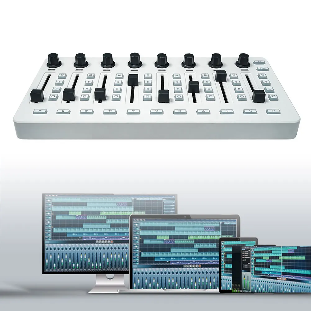 무선 MIDI 컨트롤러 BT 연결 USB 컨트롤러 믹서 대부분의 전자음악 악기에 사용 가능한 무선 컨트롤러