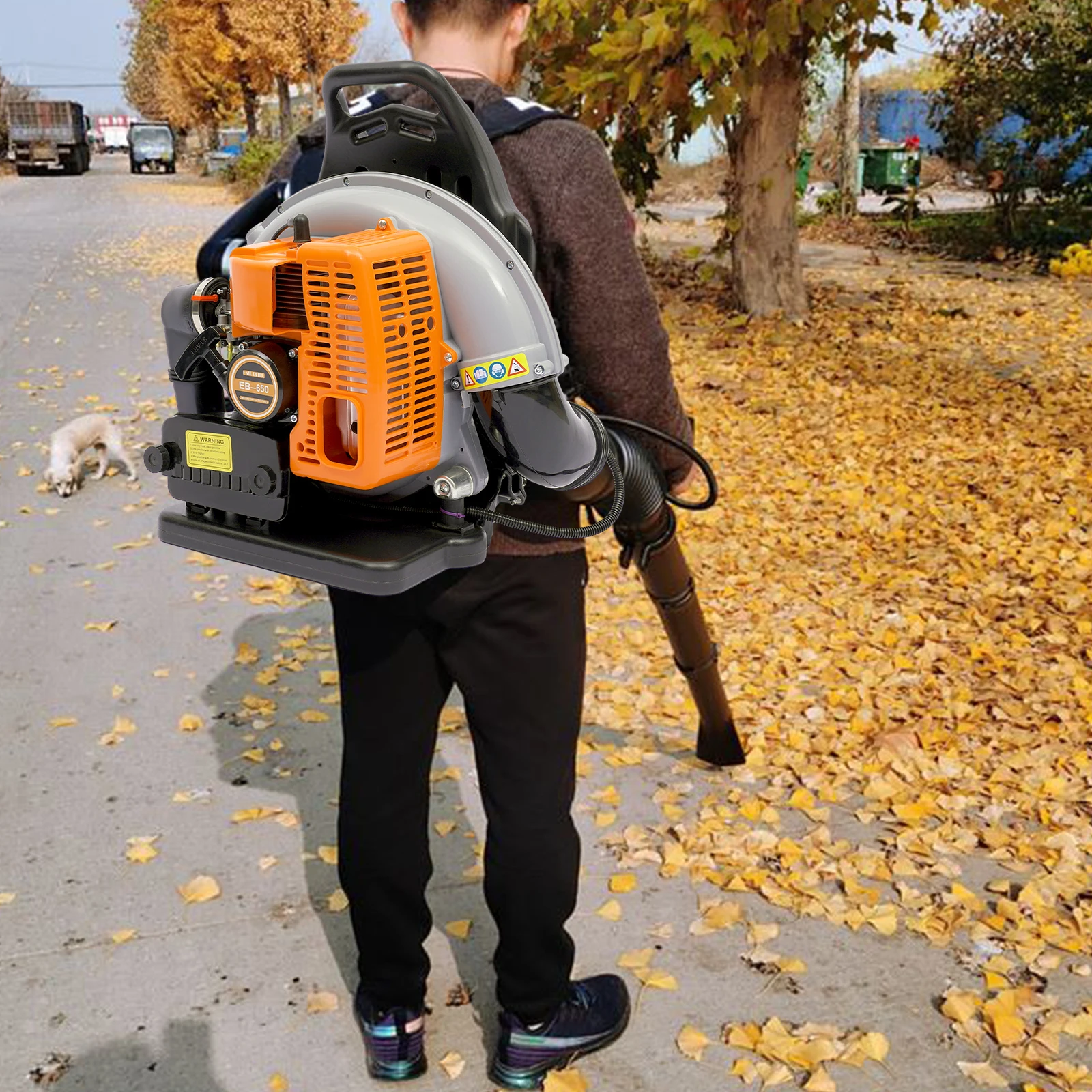 Backpack Gasoline Power Blower 5