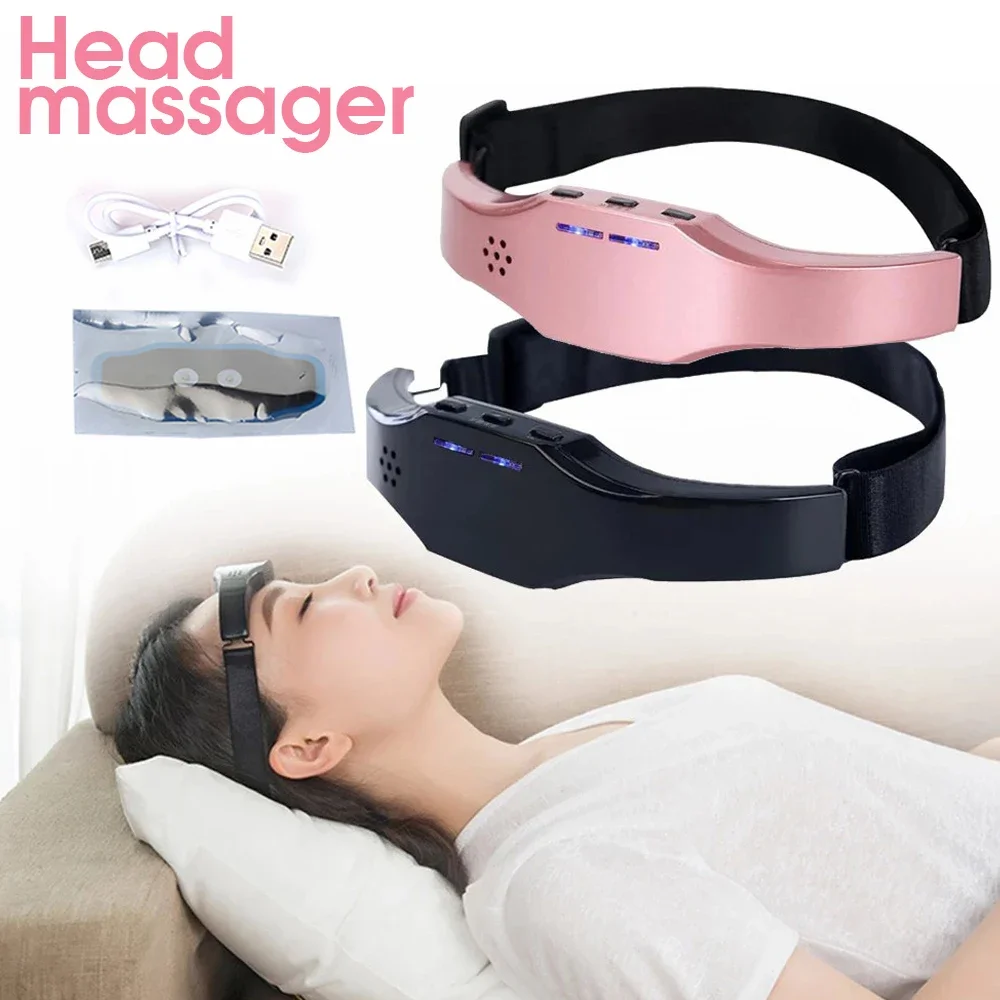 

Электрический массажер для головы, электрический массажный аппарат для головы, стимулирует физиотерапию и снятие стресса, расслабляет, USB-зарядка, Вибратор