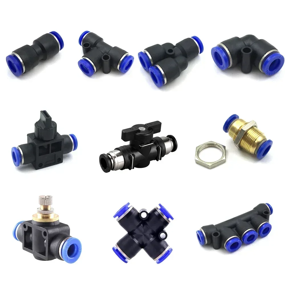 TERMINALE DIRITTO TUBO 12 MM x 3/8 FILETTO AMCB1206M - FILTRI ACQUA ITALIA