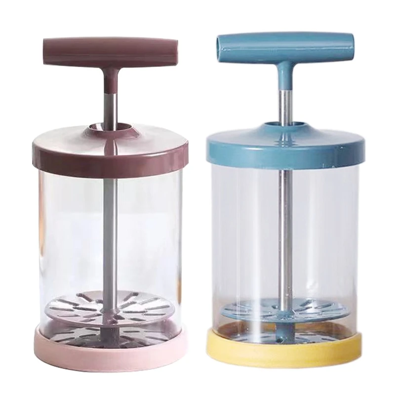 PlasticManualCreamWhipperMakerDiyWhippedCreamDispenserForCake