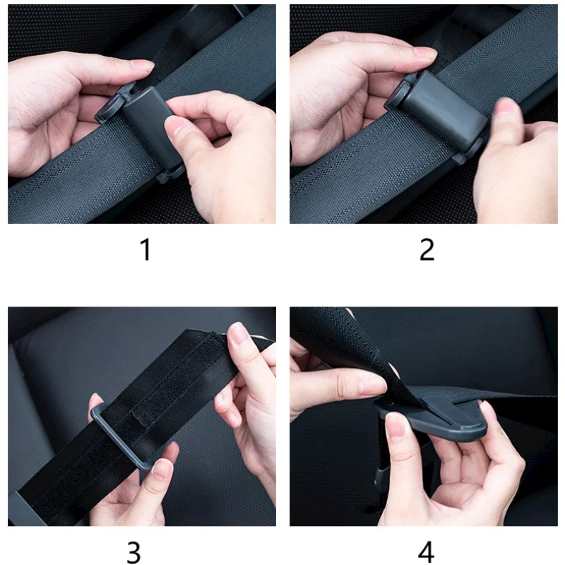 Car Child Seat Belt Adjustment and Fixation Anti-stroke Belt Simple and Convenient Stopper Shoulder Guard Buckle