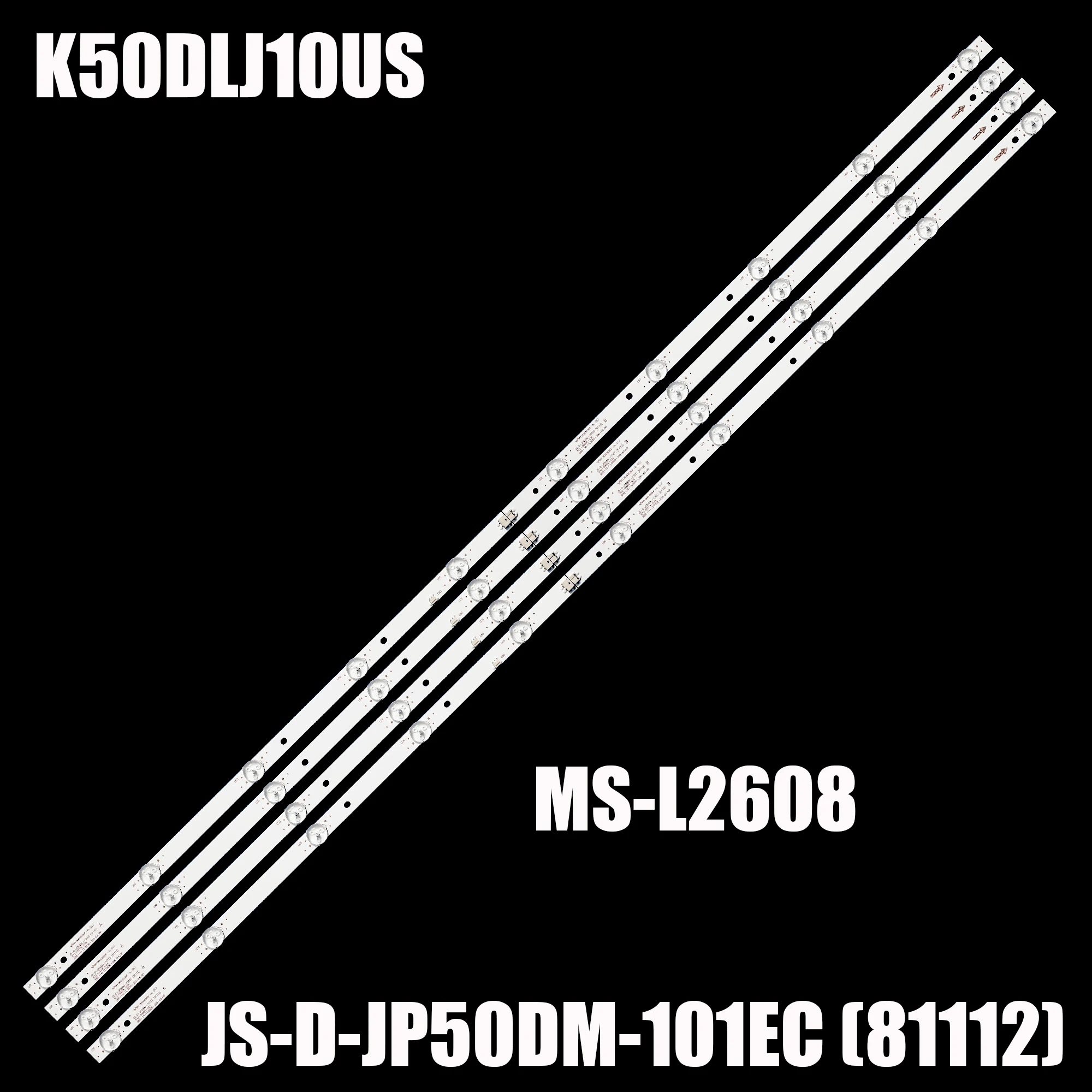 Kit de Tira de Luz Led Hbtv50k5s K50dlj10us 50lem1043 1058 Fts2c 50lex7158 Fts2c 50lex-5043 Ftwc Ms-l2608 v1 10