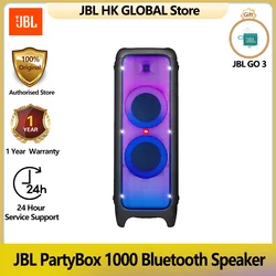 JBL 100% Original PARTYBOX 1000 Bluetooth Speaker Party Outdoor Sound K Song Wireless Bluetooth Home KTV Karaoke Speaker Set