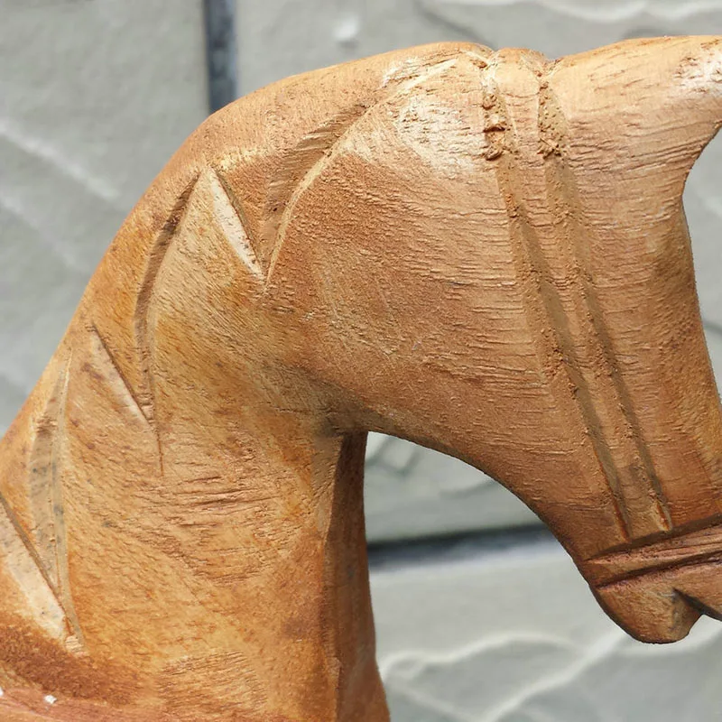 Cavallino Cavallo A Dondolo Artigianale Fai Da Te Intaglio Cavallo